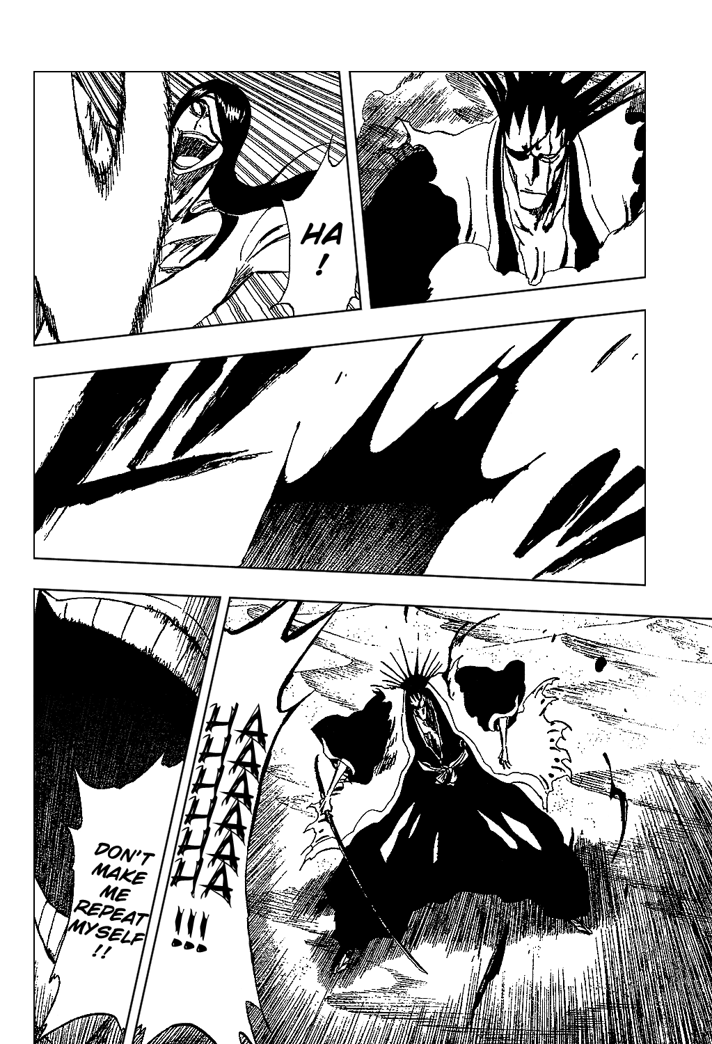 Bleach manga, chapter 306, page 21 of 22