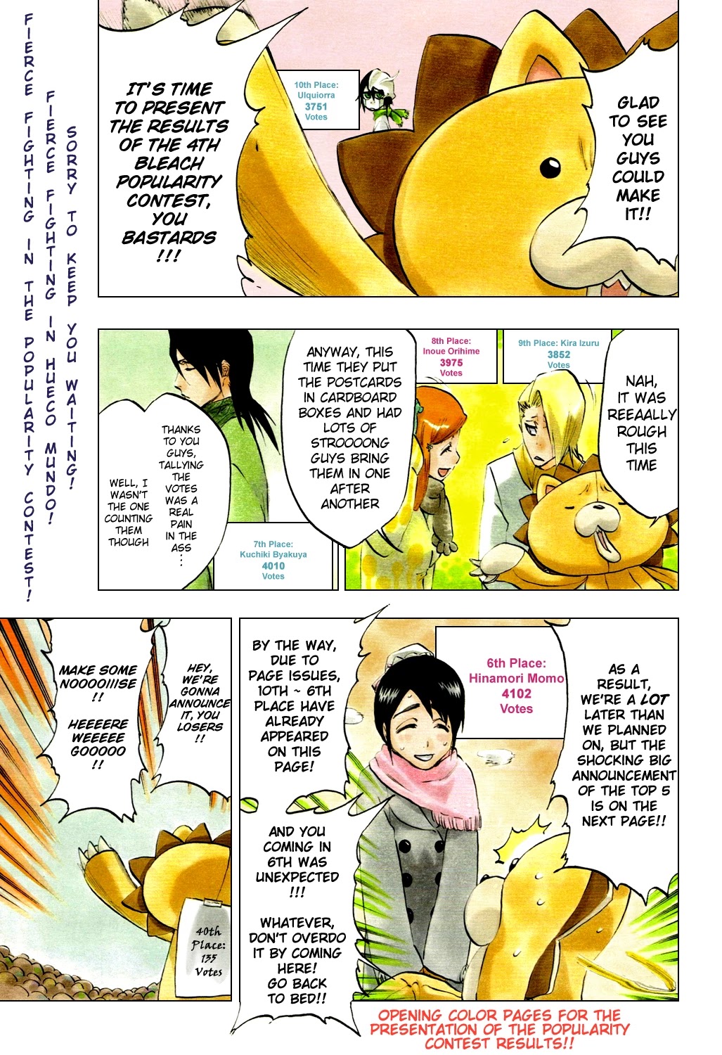 Bleach Chapter 307 page 4 - Chapter 307: Bite it, Slash it
