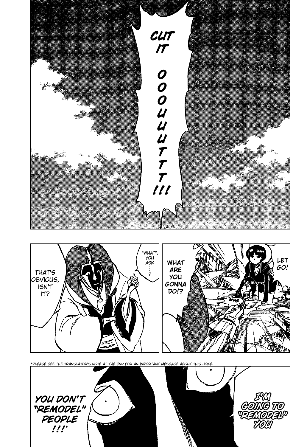 Bleach Chapter 307 page 6 - Chapter 307: Bite it, Slash it
