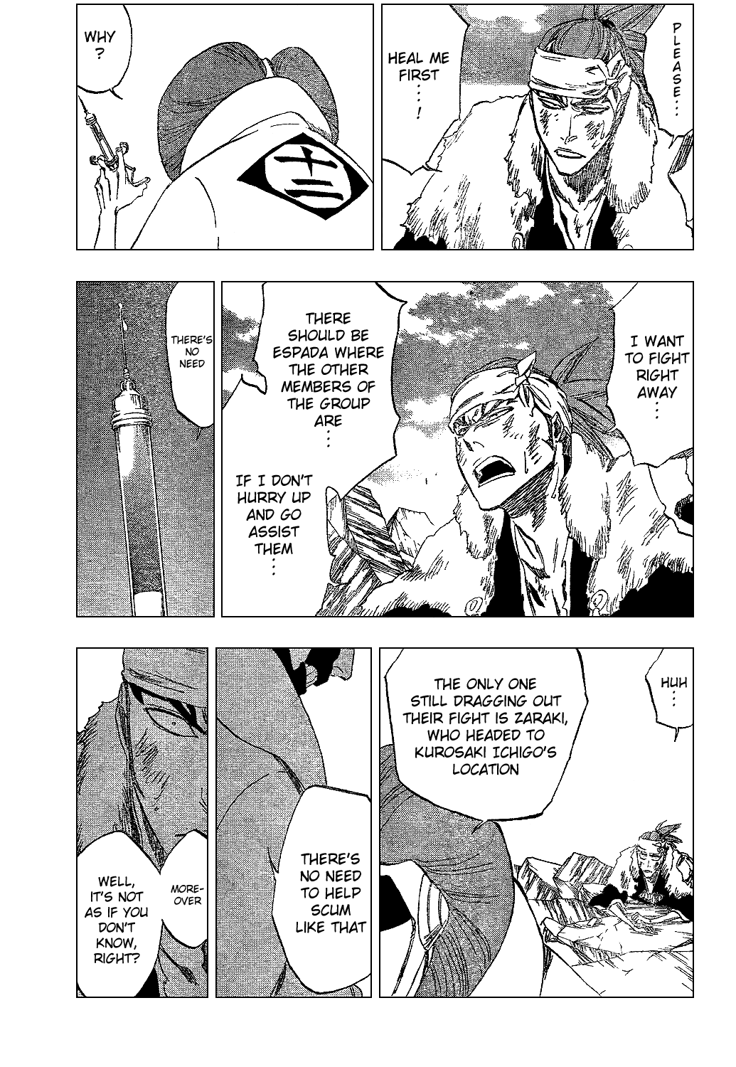 Bleach Chapter 307 page 8 - Chapter 307: Bite it, Slash it