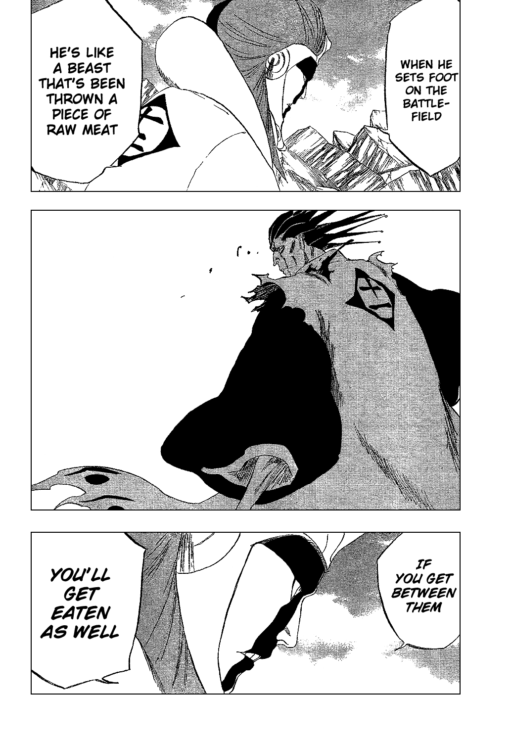 Bleach Chapter 307 page 9 - Chapter 307: Bite it, Slash it