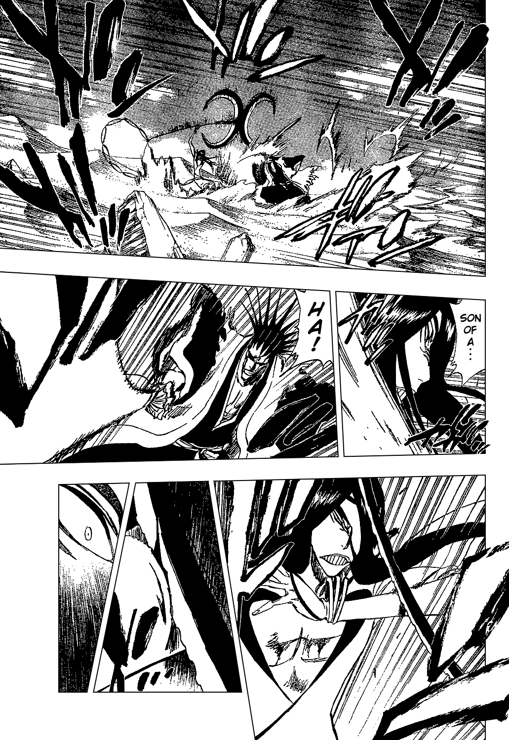 Bleach manga, chapter 308, page 11 of 21