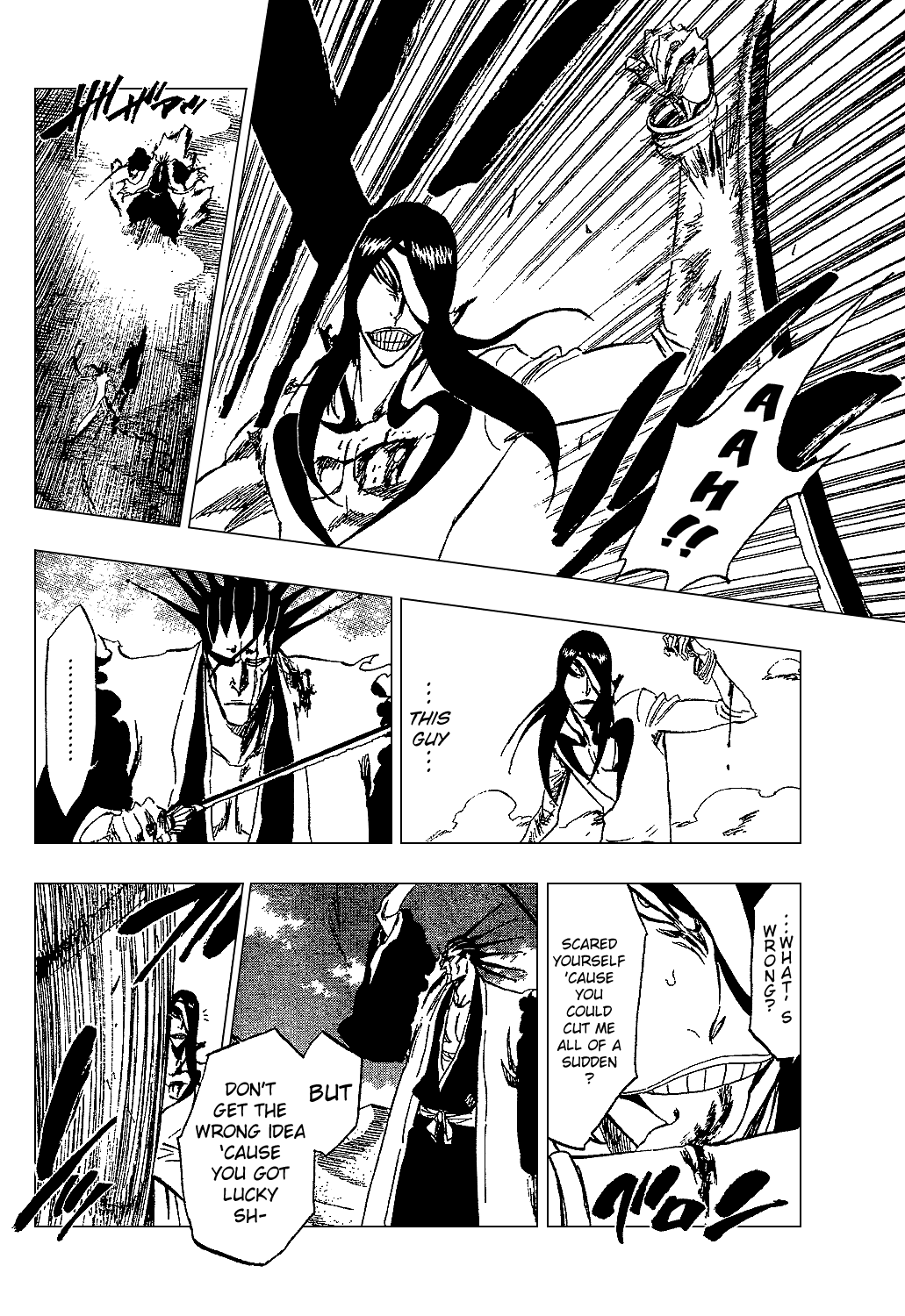 Bleach manga, chapter 308, page 12 of 21