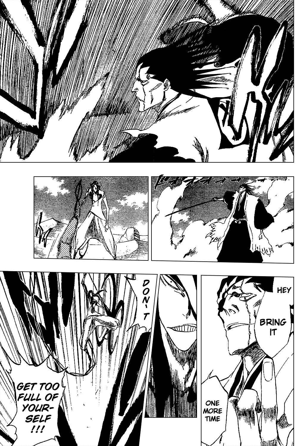 Bleach manga, chapter 308, page 13 of 21