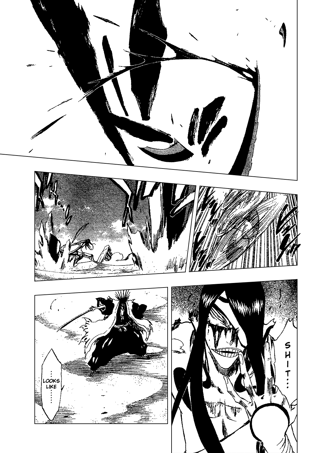 Bleach manga, chapter 308, page 15 of 21