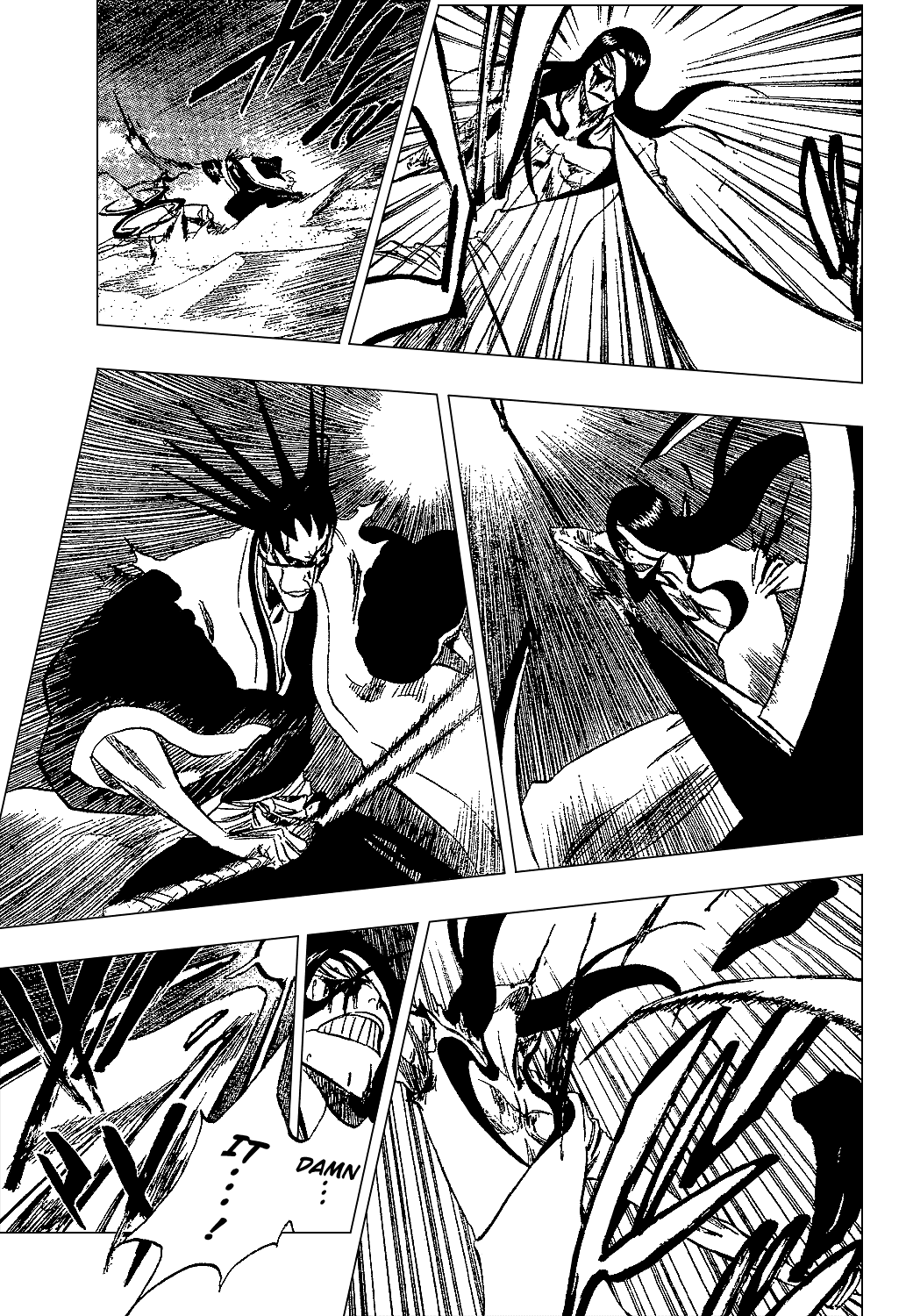 Bleach manga, chapter 308, page 17 of 21