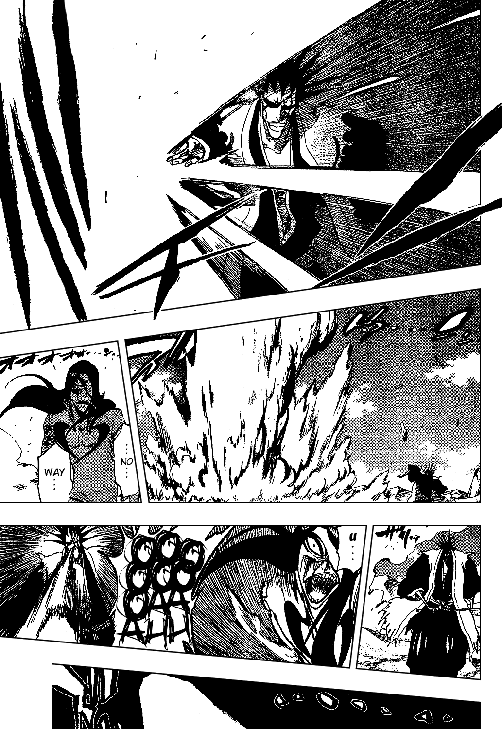 Bleach manga, chapter 308, page 19 of 21