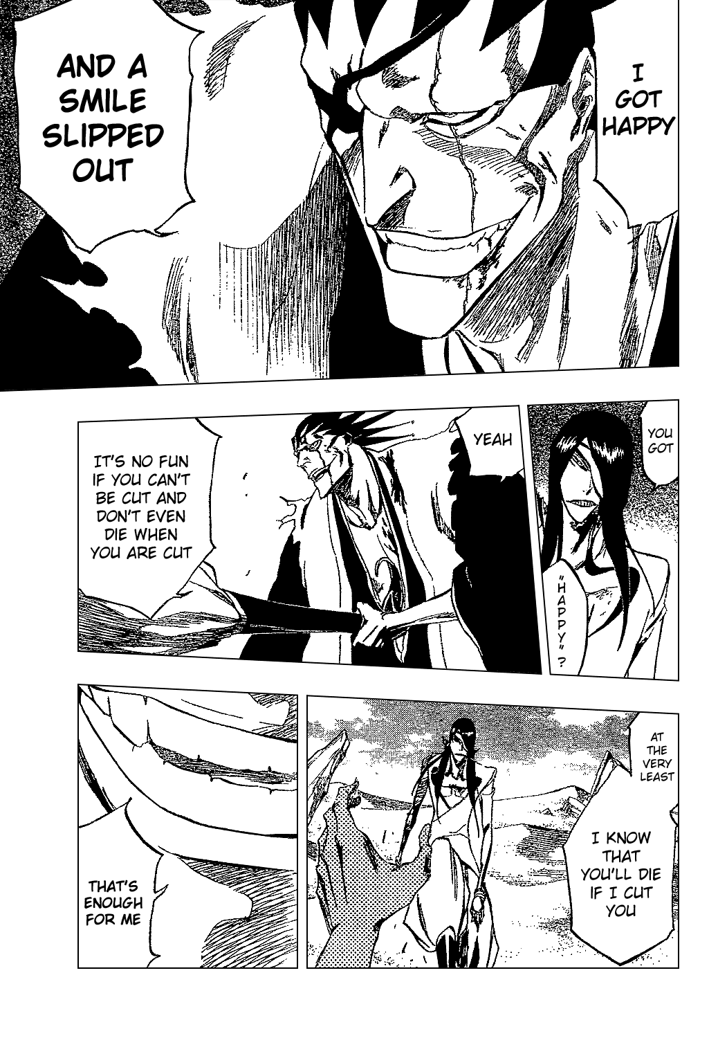 Bleach manga, chapter 308, page 7 of 21
