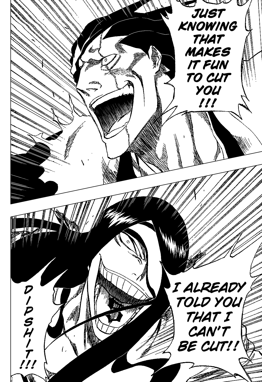 Bleach manga, chapter 308, page 8 of 21