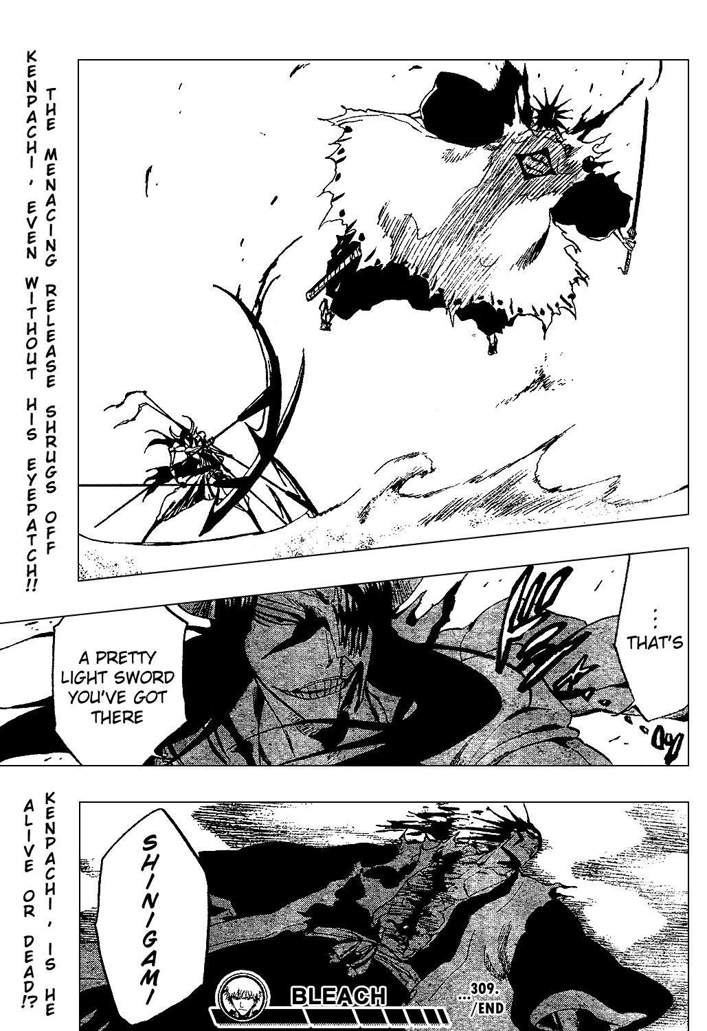 Bleach Chapter 309 page 21 - Chapter 309: Pray For the Mantis