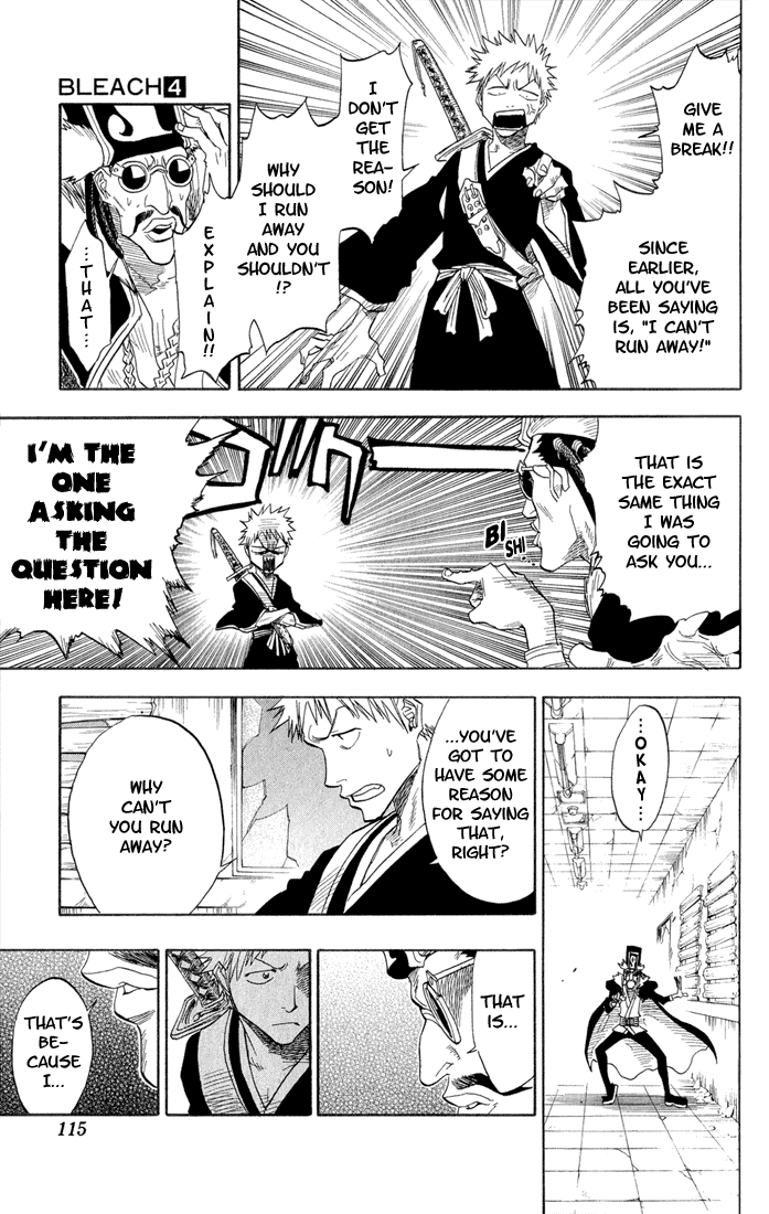 Bleach manga, chapter 31, page 10 of 20