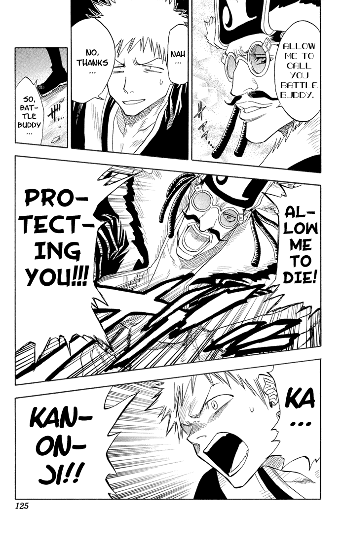 Bleach manga, chapter 31, page 20 of 20