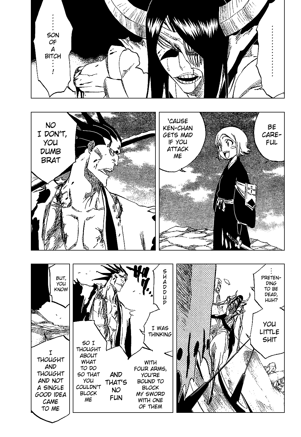 Bleach manga, chapter 310, page 13 of 21