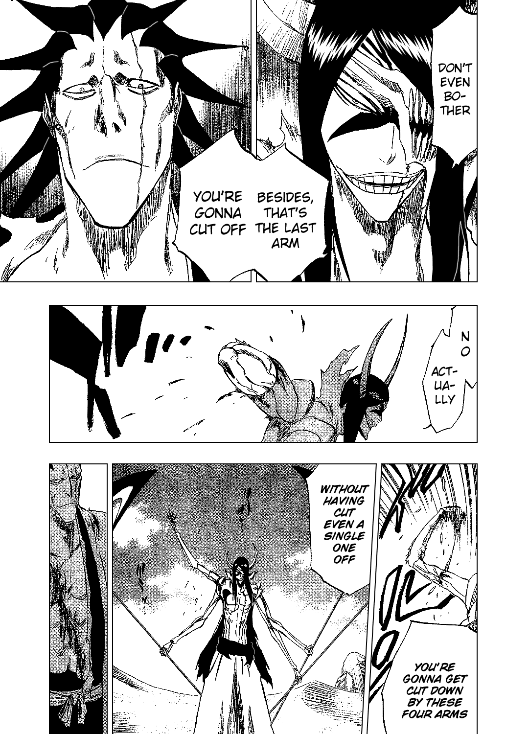 Bleach manga, chapter 310, page 15 of 21