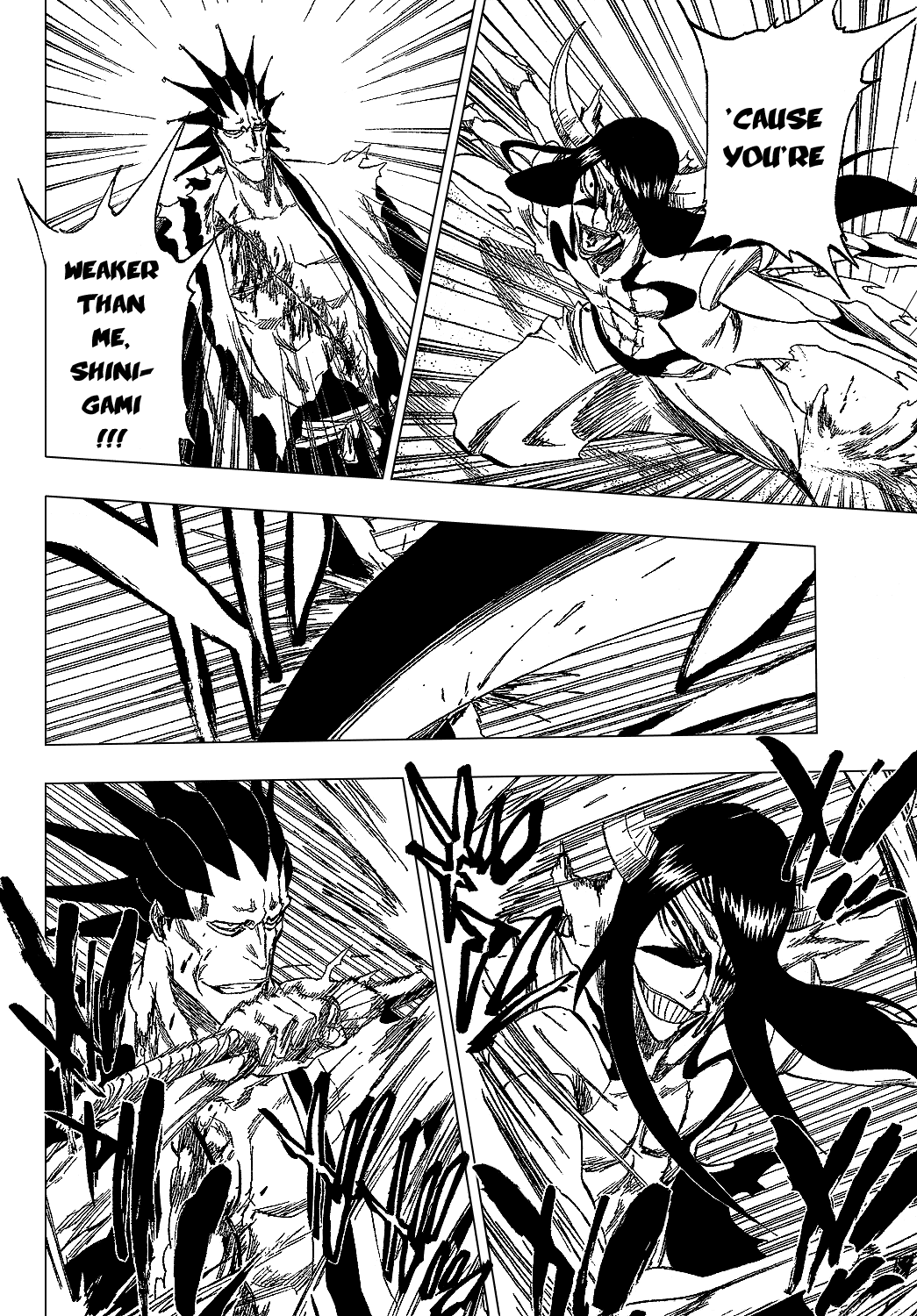 Bleach manga, chapter 310, page 16 of 21