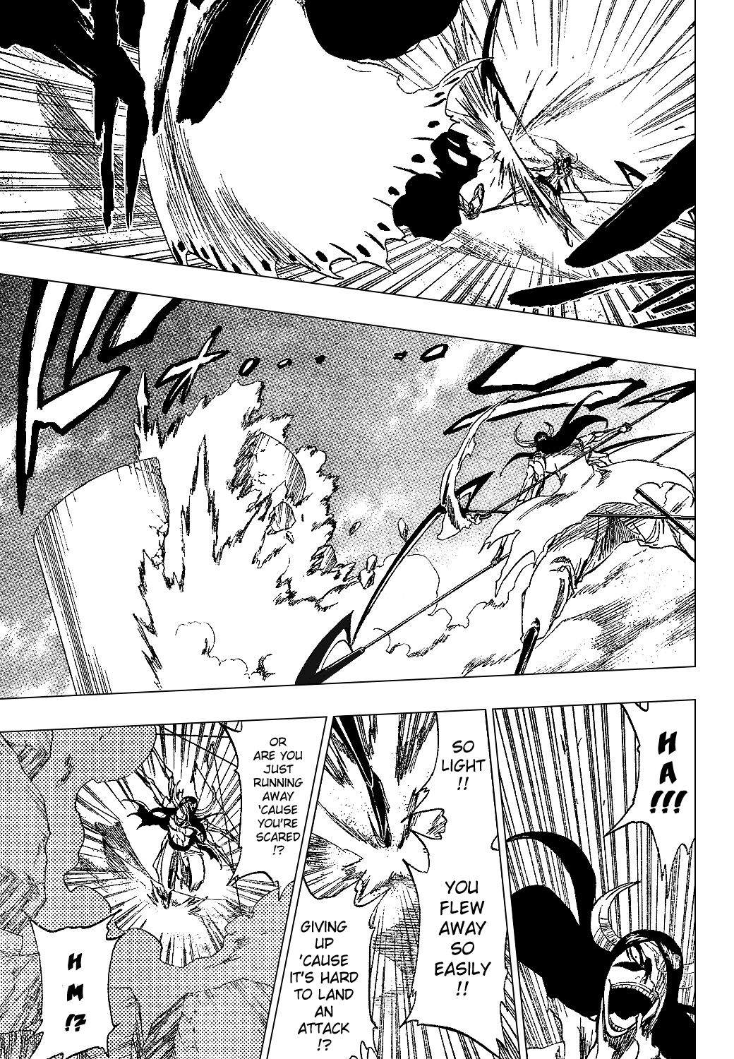 Bleach manga, chapter 310, page 17 of 21