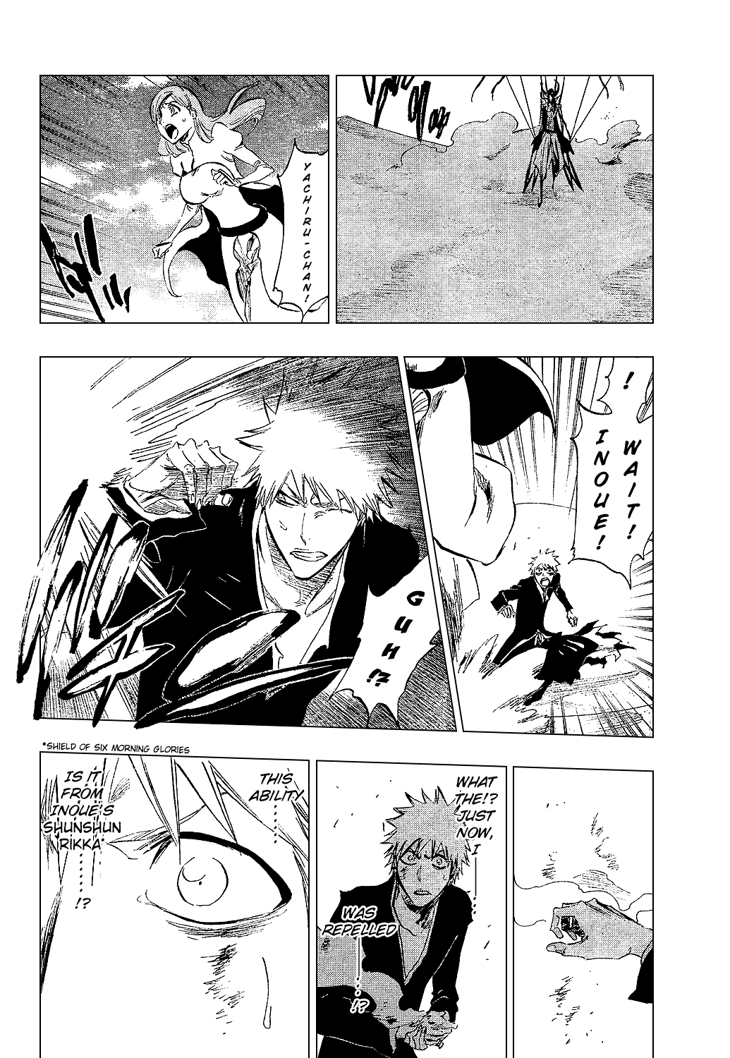 Bleach manga, chapter 310, page 8 of 21
