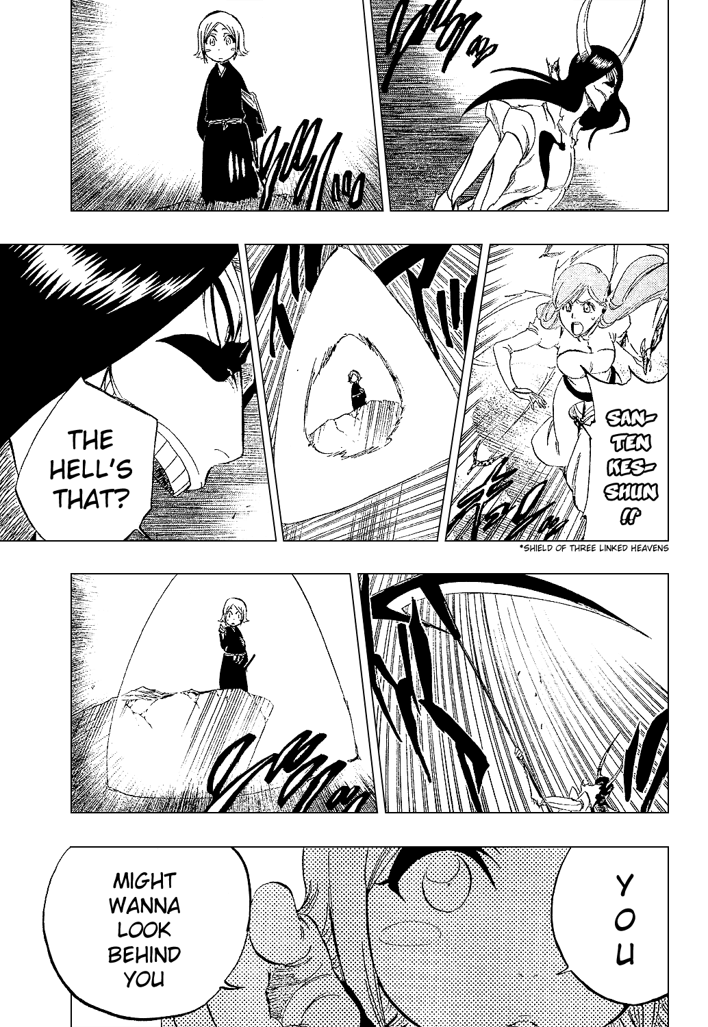 Bleach manga, chapter 310, page 9 of 21