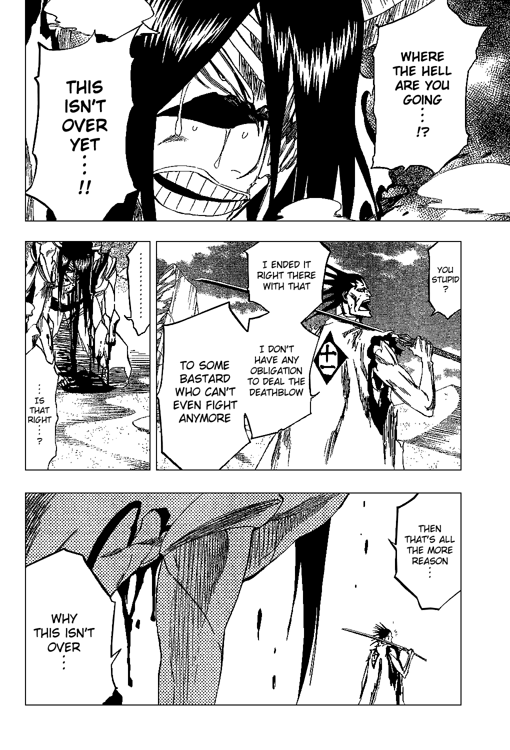 Bleach manga, chapter 312, page 10 of 21