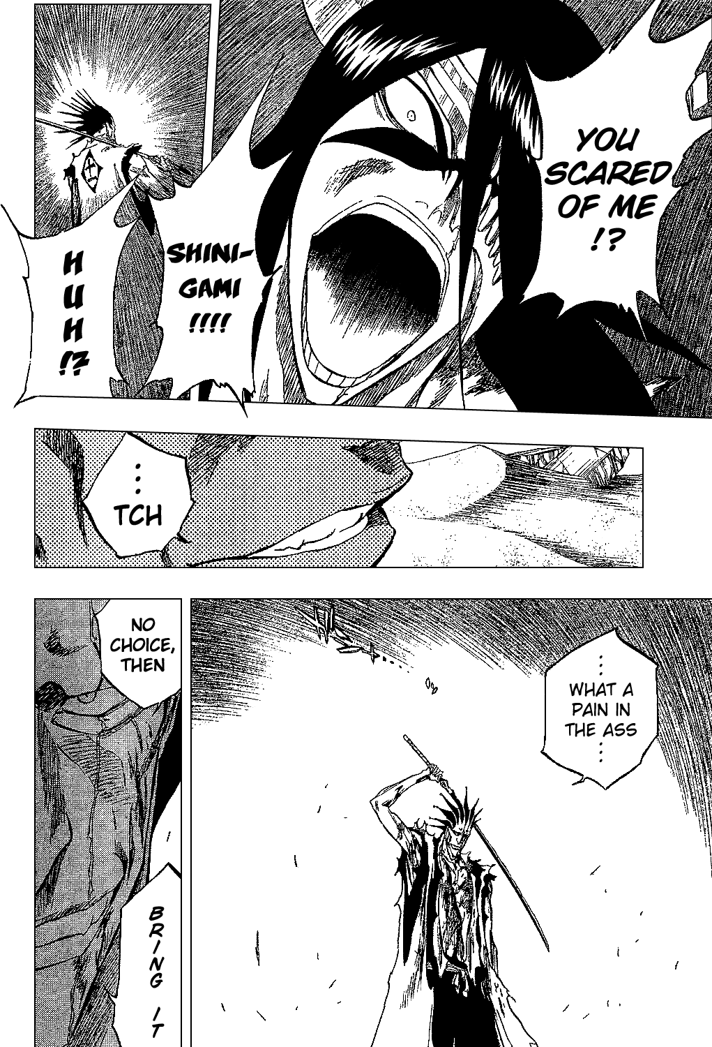 Bleach manga, chapter 312, page 12 of 21