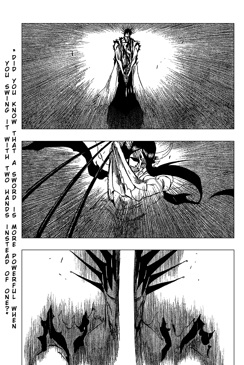 Bleach manga, chapter 312, page 3 of 21