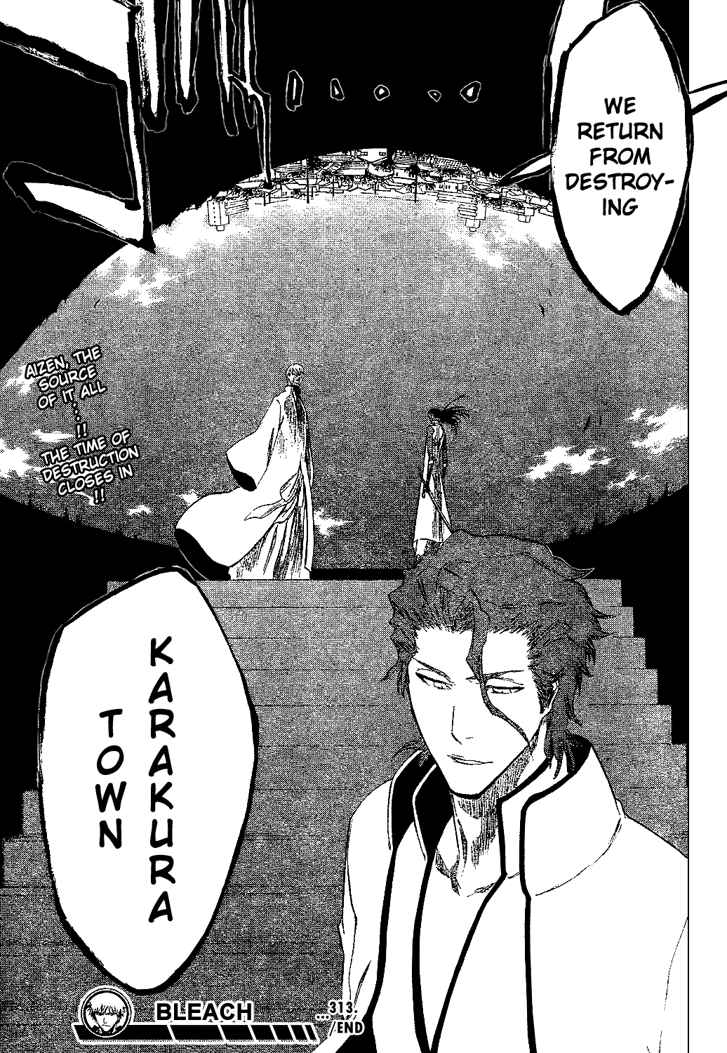 Bleach Chapter 313 page 21 - Chapter 313: To Close Your World