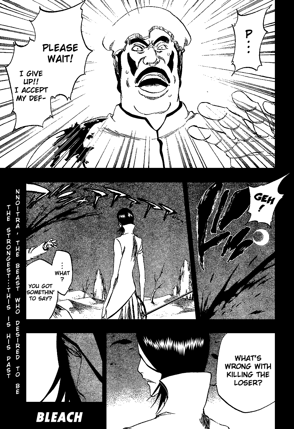 Bleach Chapter 313 page 3 - Chapter 313: To Close Your World