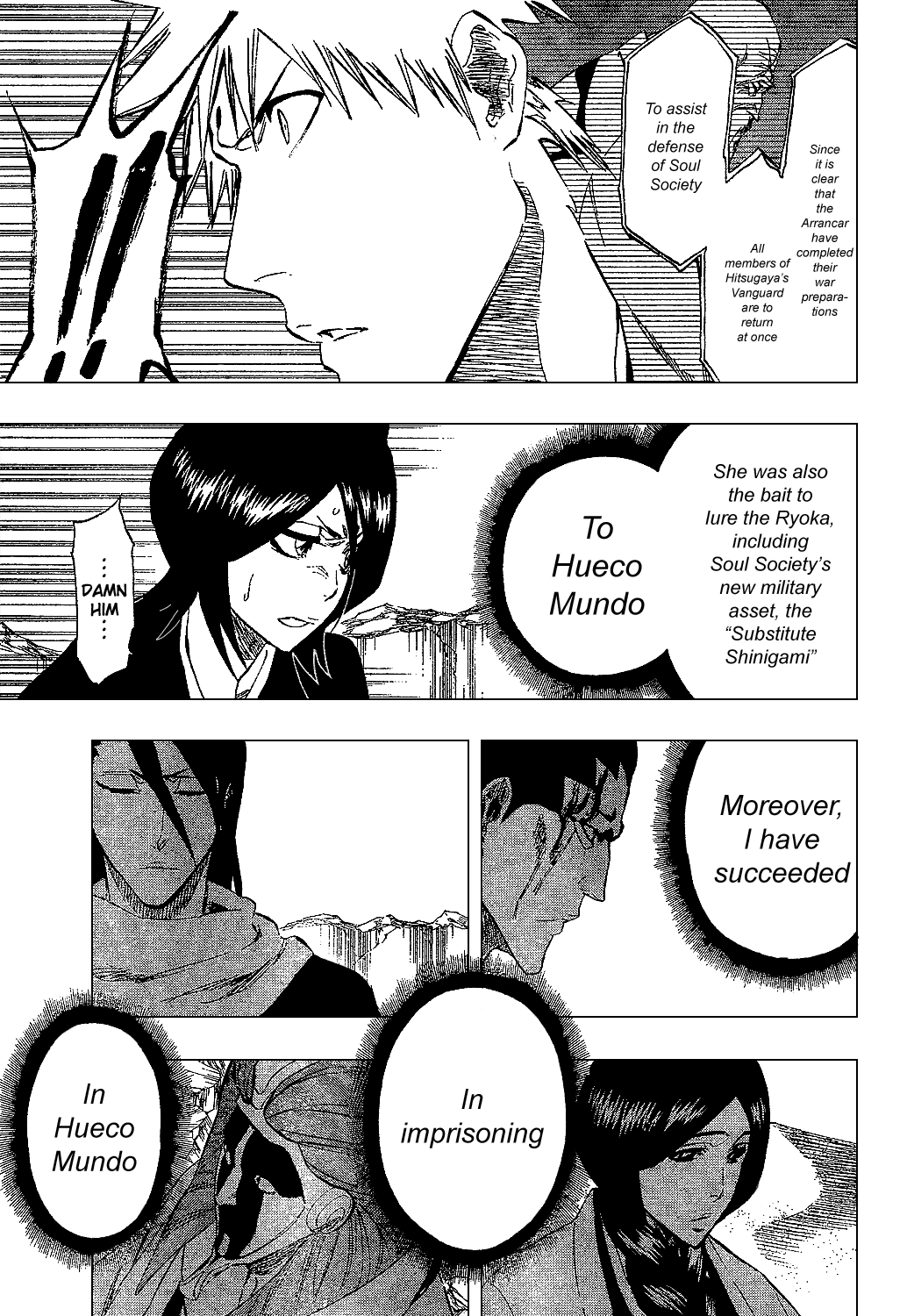 Bleach Chapter 314 page 11 - Chapter 314: Night Side of Abduction