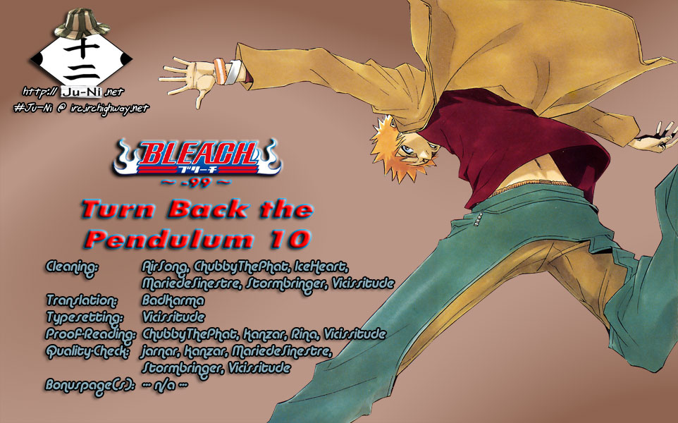Bleach Chapter 315.10 page 1 - Chapter 315.10: Turn Back the Pendulum 10
