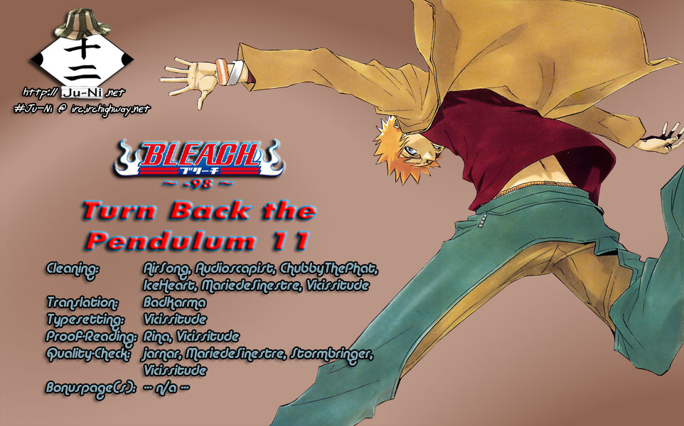 Bleach Chapter 315.11 page 1 - Chapter 315.11: Turn Back the Pendulum 11