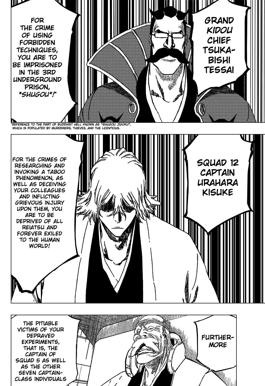 Bleach Chapter 315.12 page 12 - Chapter 315.12: Let Stop The Pendulum