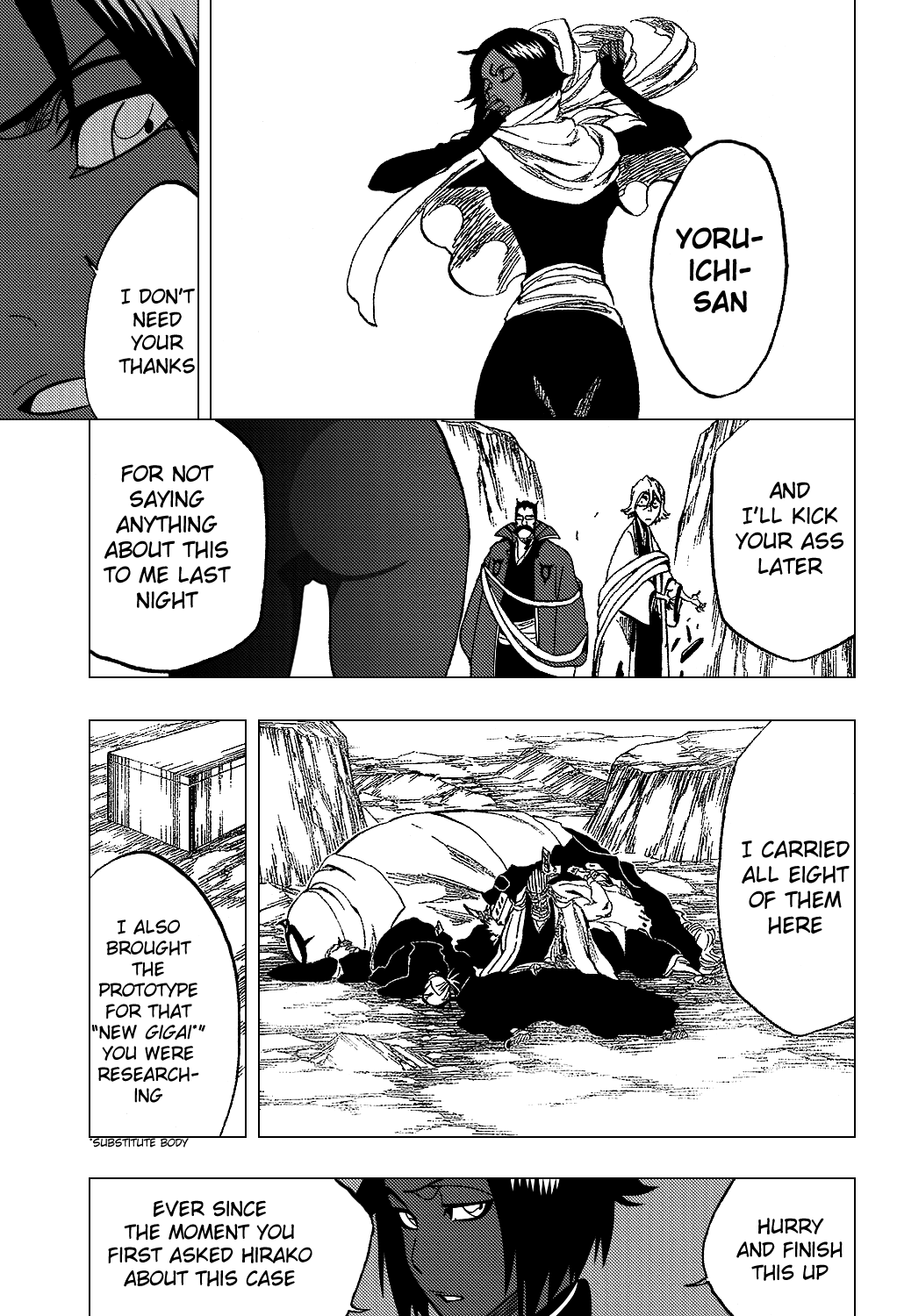 Bleach Chapter 315.12 page 17 - Chapter 315.12: Let Stop The Pendulum