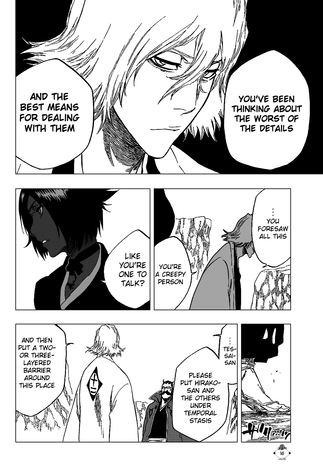 Bleach Chapter 315.12 page 18 - Chapter 315.12: Let Stop The Pendulum