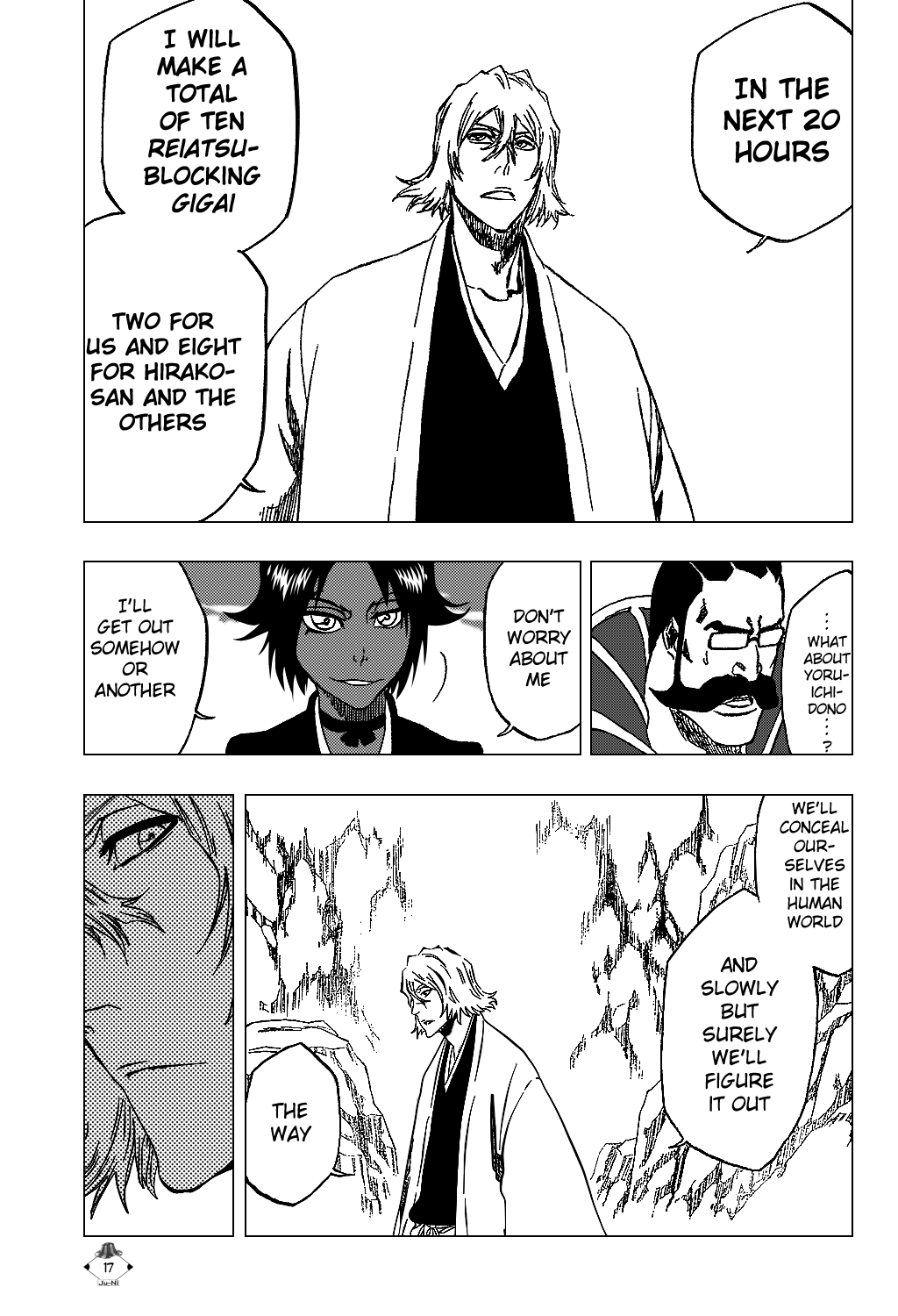Bleach Chapter 315.12 page 19 - Chapter 315.12: Let Stop The Pendulum