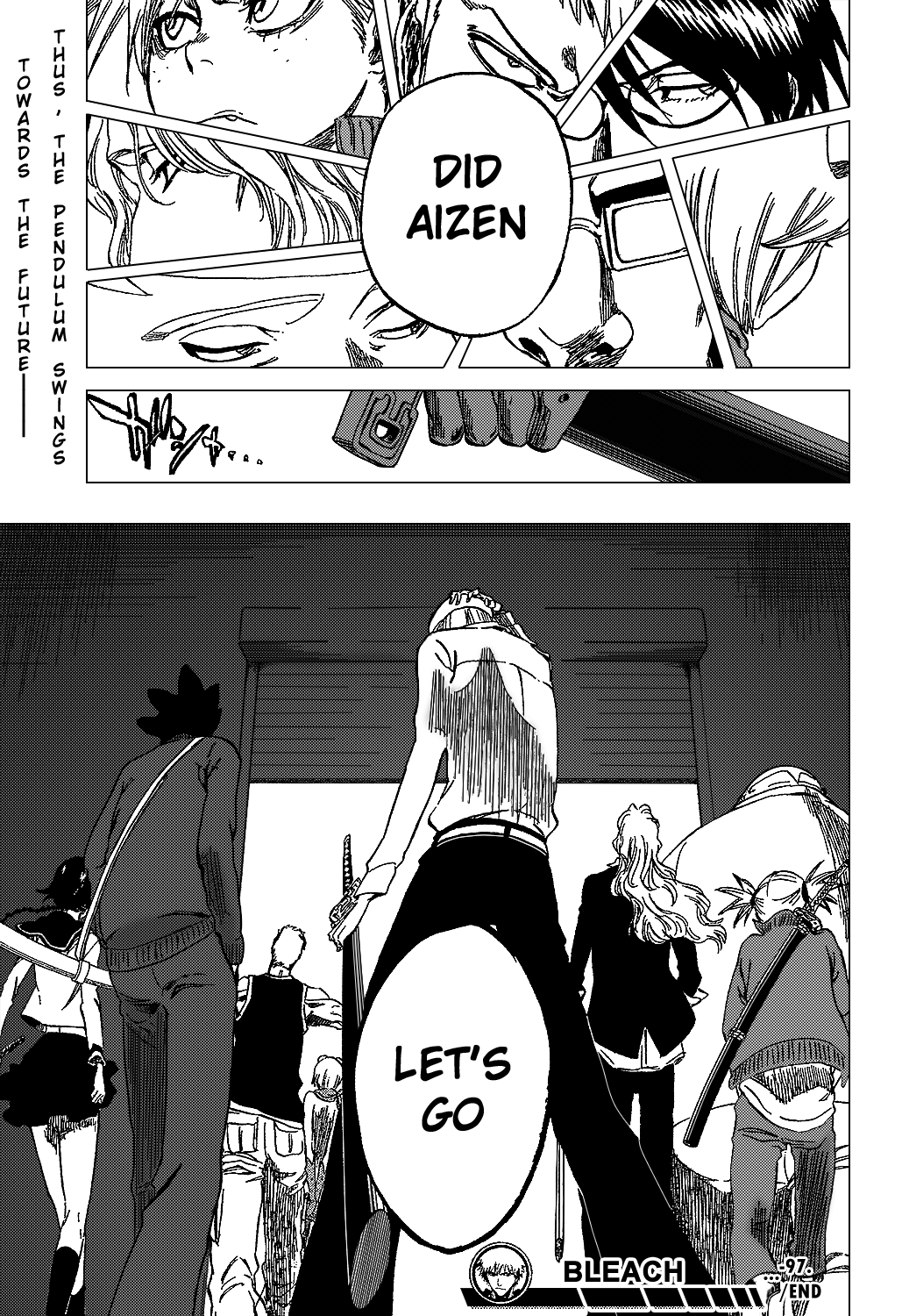 Bleach Chapter 315.12 page 21 - Chapter 315.12: Let Stop The Pendulum