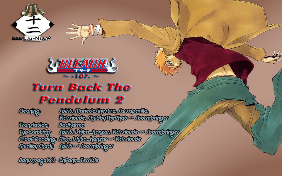 Bleach Chapter 315.2 page 1 - Chapter 315.02: Turn Back The Pendulum 2