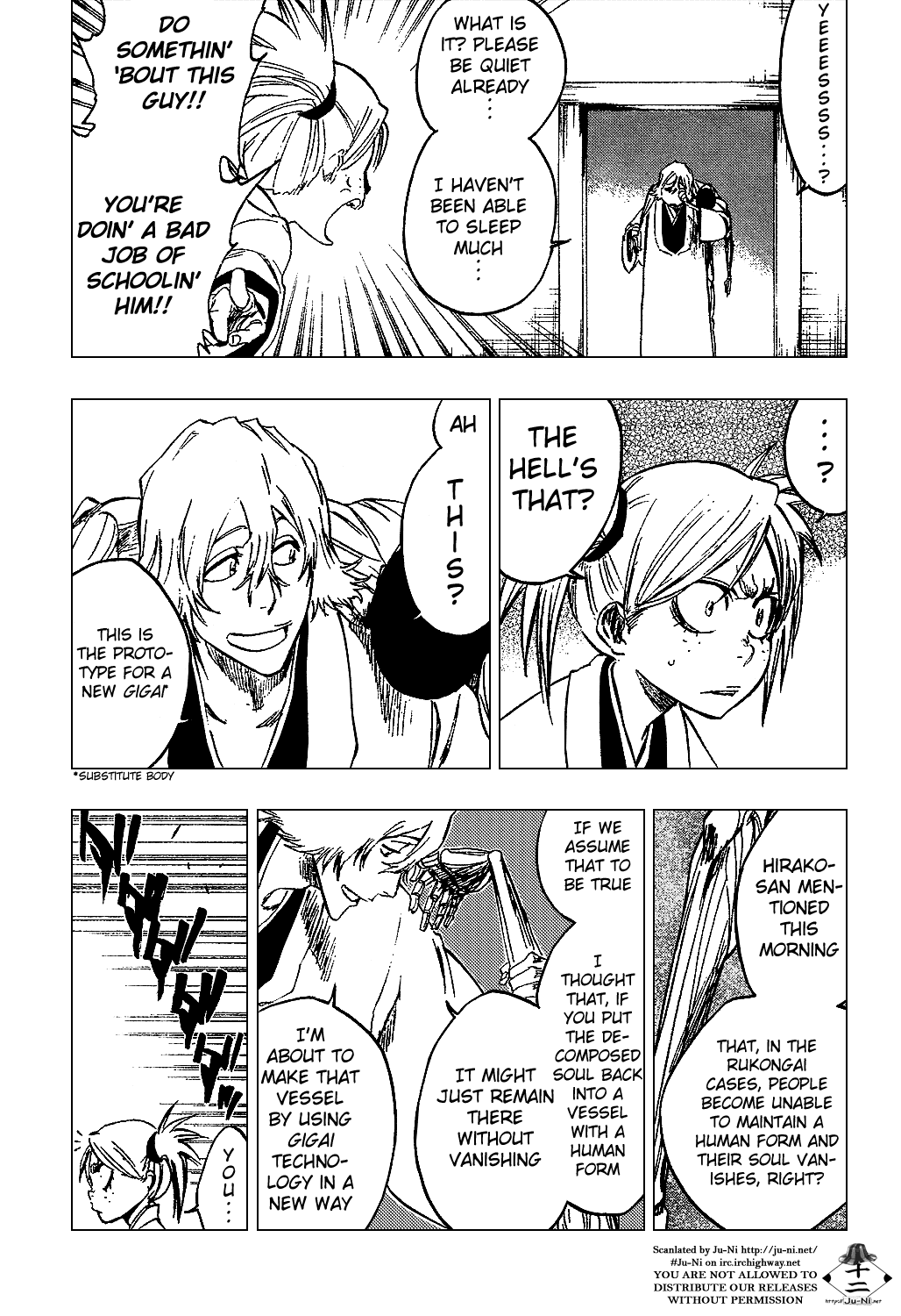 Bleach Chapter 315.6 page 12 - Chapter 315.06: Turn Back the Pendulum 6