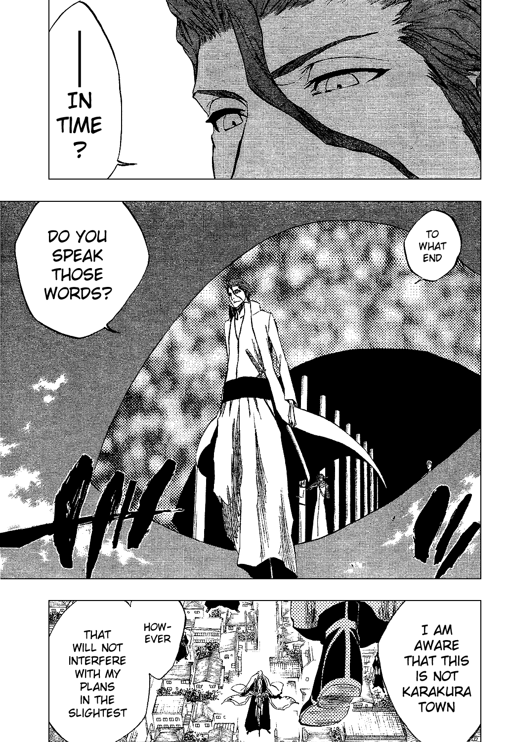 Bleach manga, chapter 315, page 10 of 19