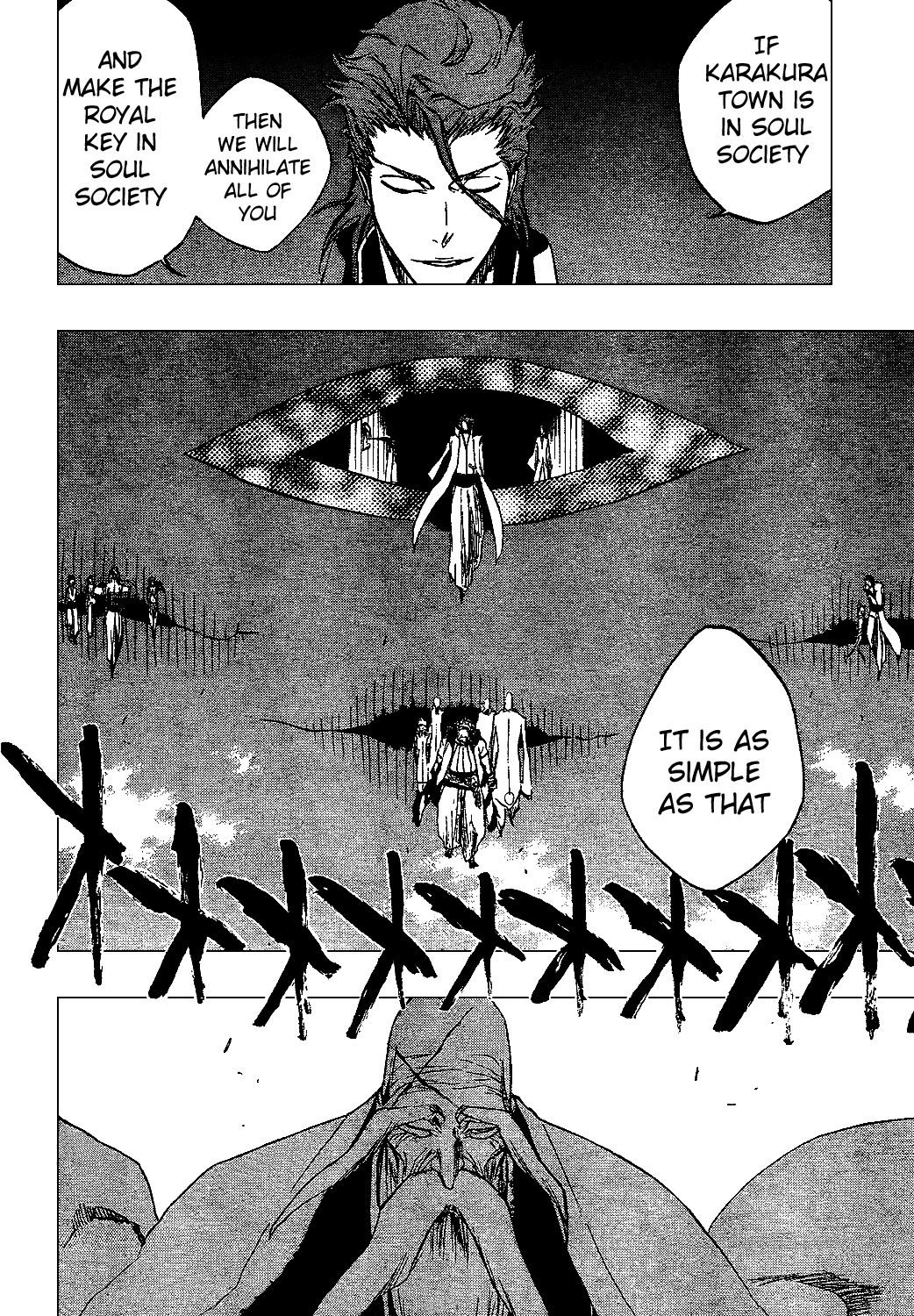Bleach manga, chapter 315, page 13 of 19