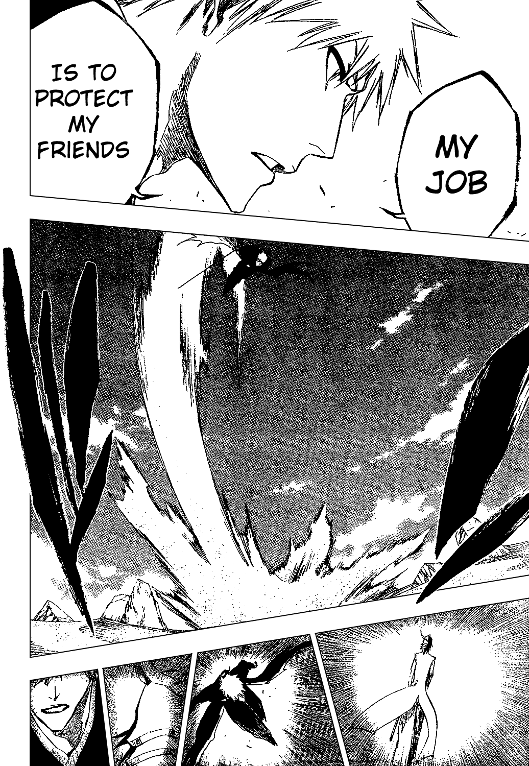 Bleach manga, chapter 315, page 17 of 19
