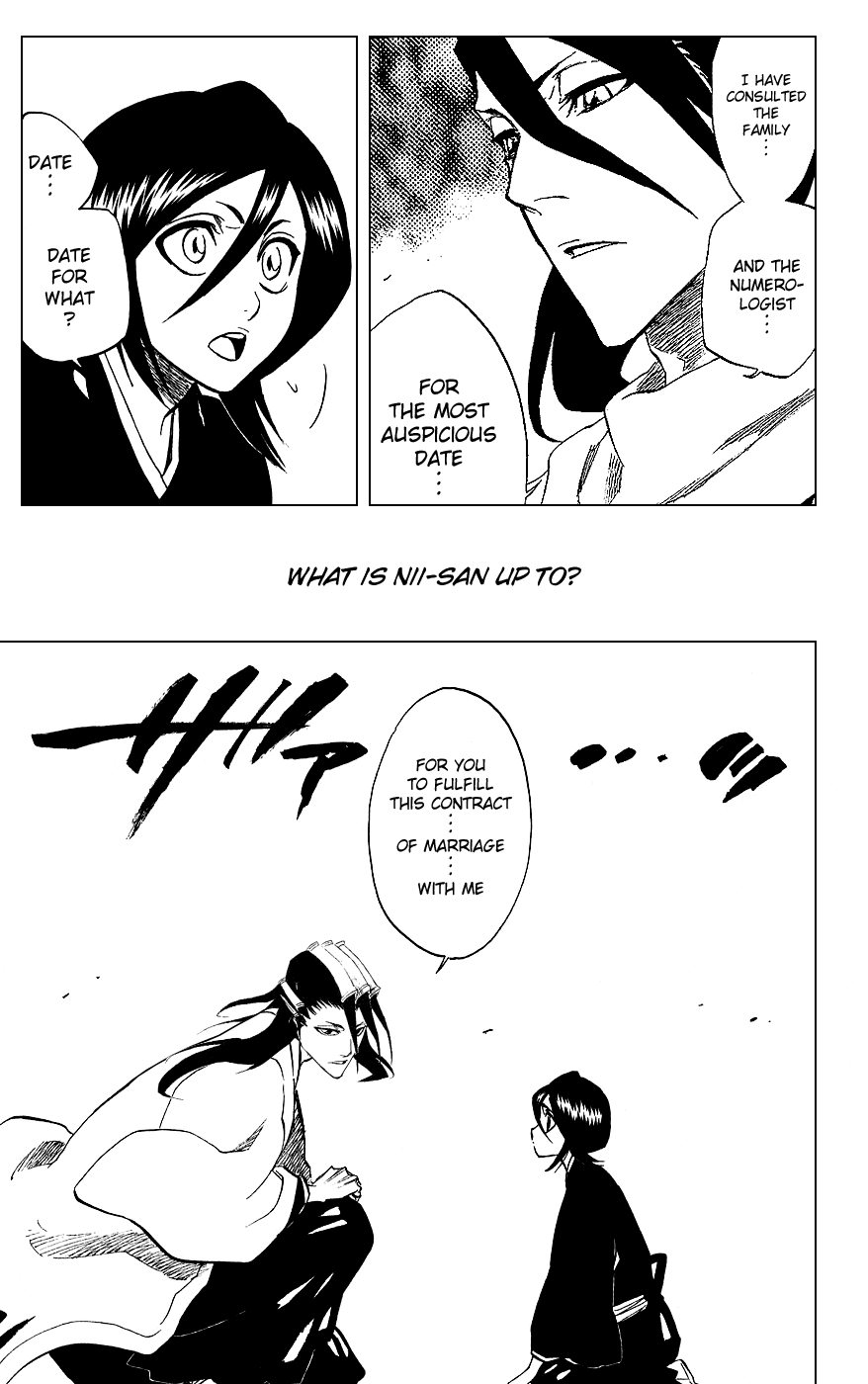 Bleach manga, chapter 315, page 19 of 19