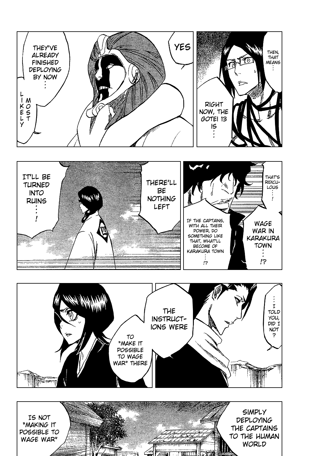 Bleach manga, chapter 315, page 5 of 19