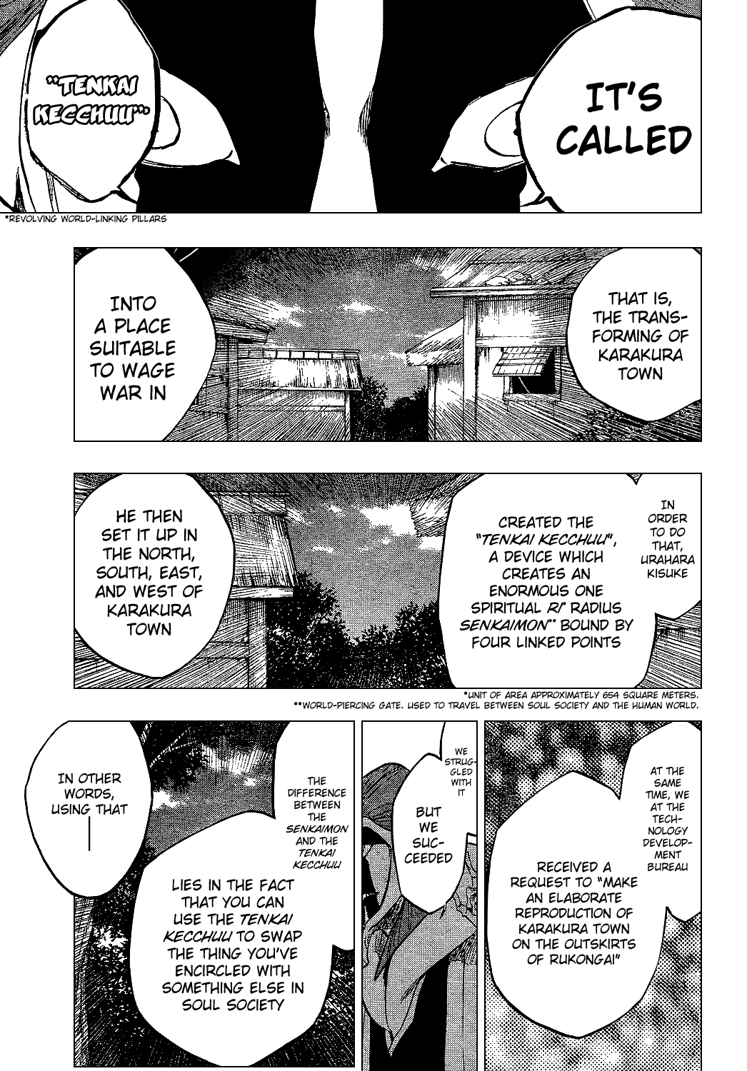 Bleach manga, chapter 315, page 6 of 19