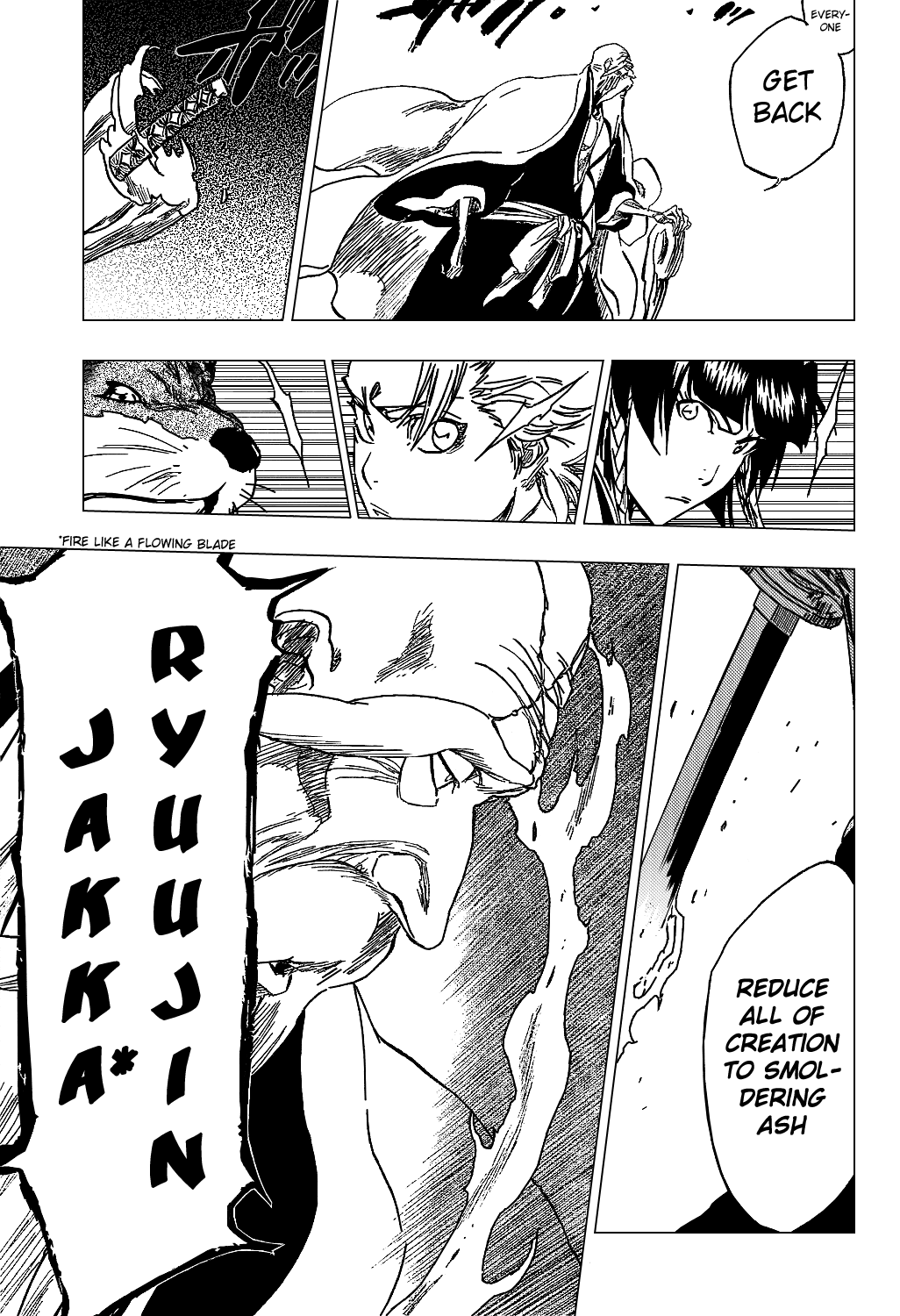 Bleach Chapter 316 page 11 - Chapter 316: Swang the Edge Down