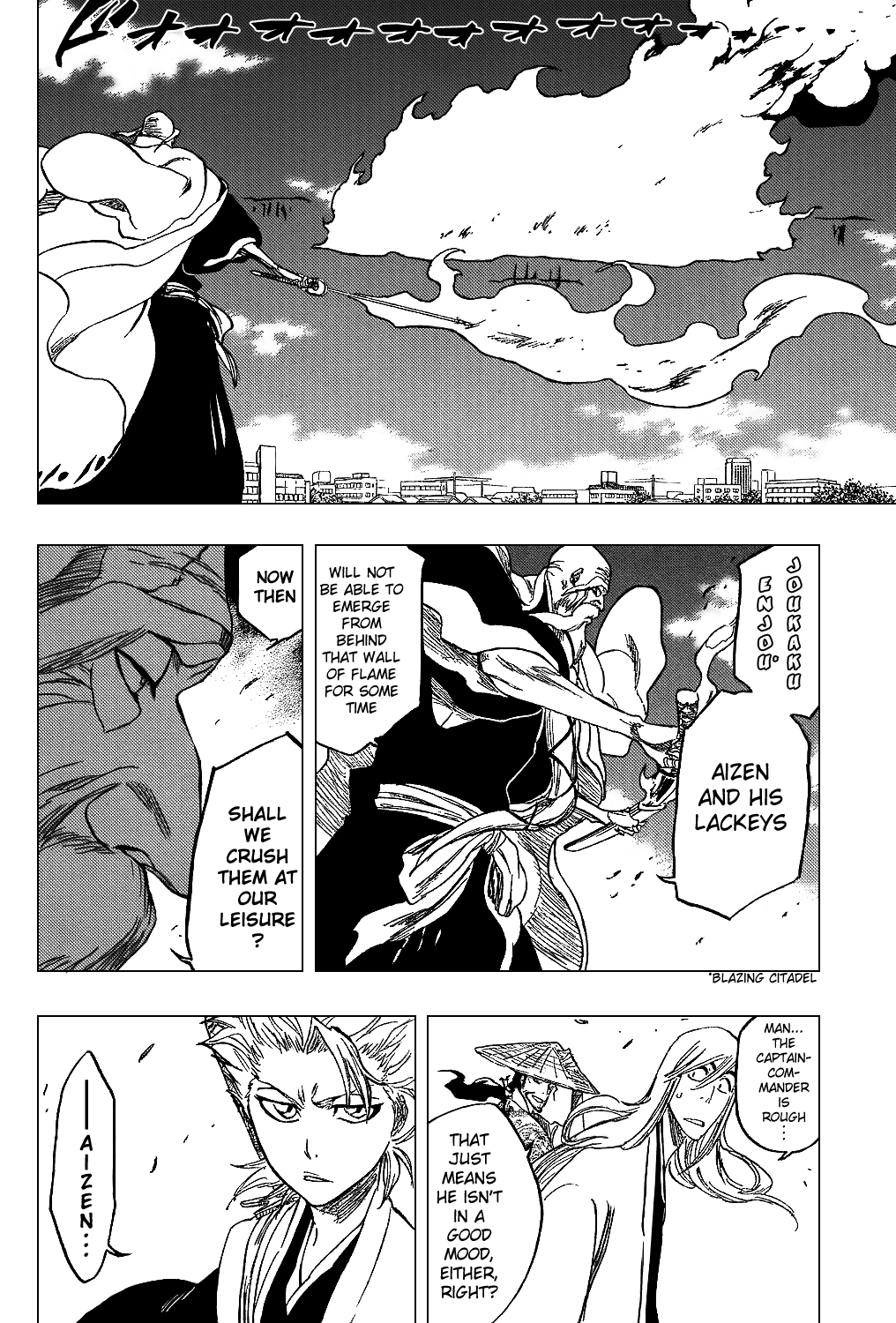 Bleach Chapter 316 page 15 - Chapter 316: Swang the Edge Down
