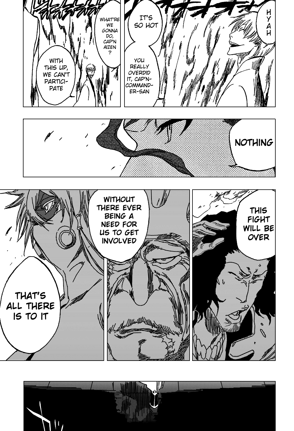 Bleach Chapter 316 page 16 - Chapter 316: Swang the Edge Down