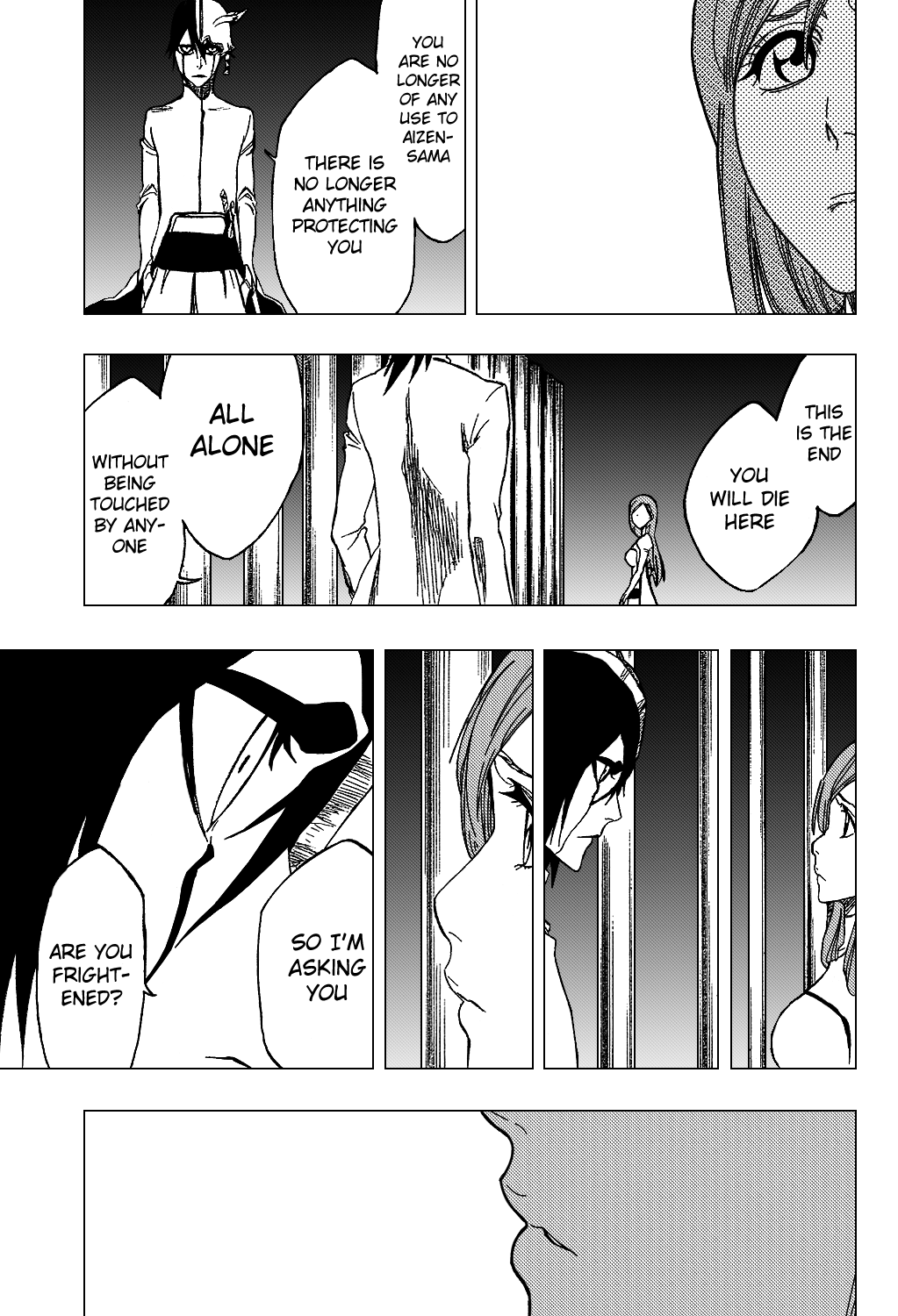 Bleach Chapter 316 page 18 - Chapter 316: Swang the Edge Down