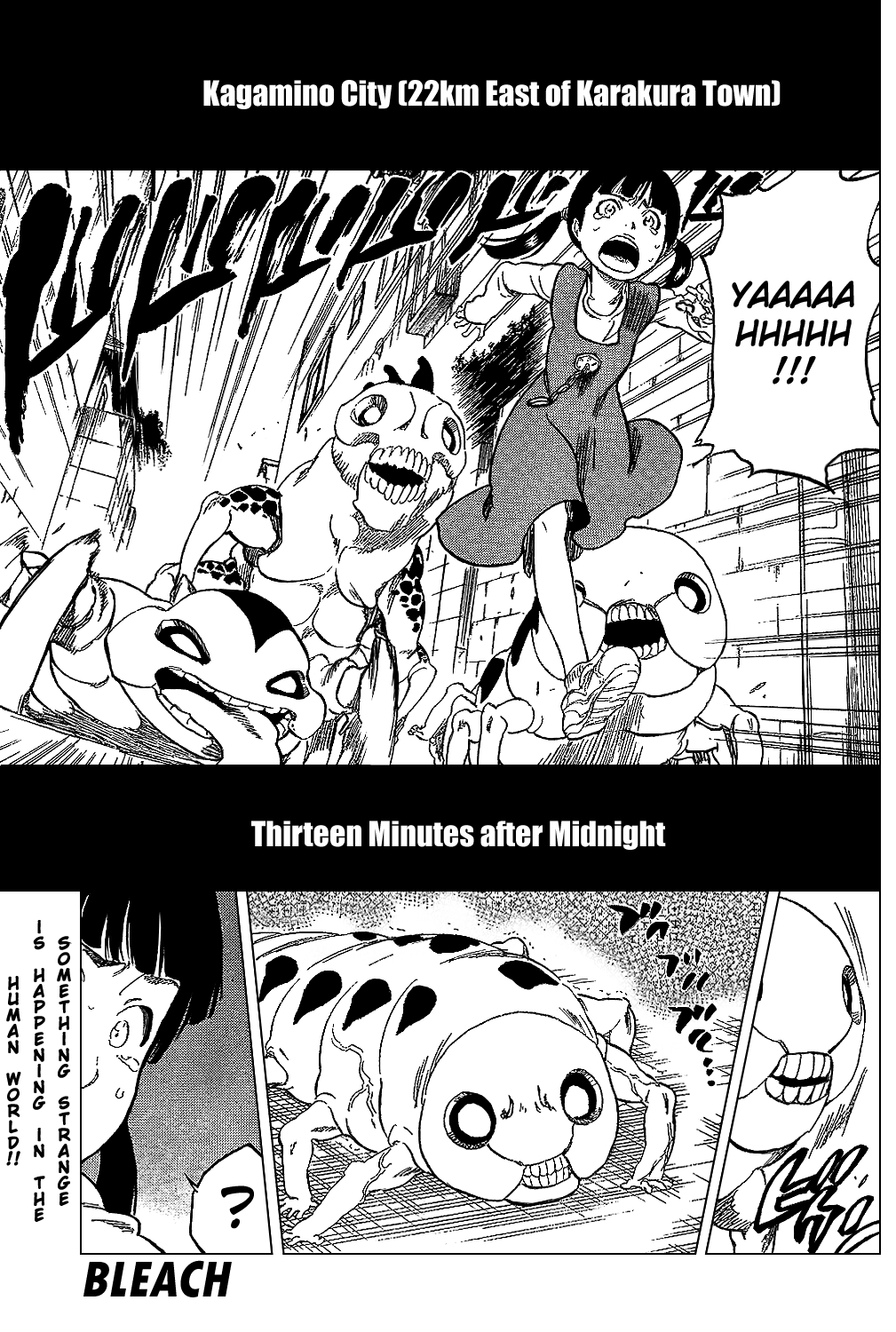Bleach Chapter 316 page 4 - Chapter 316: Swang the Edge Down