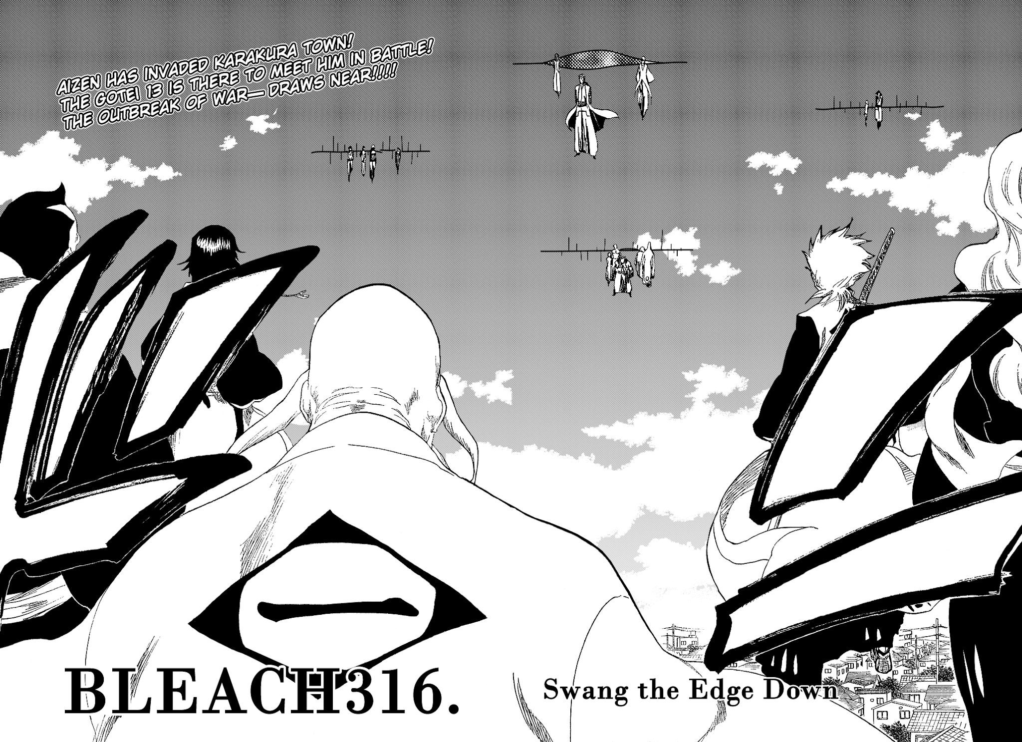Bleach Chapter 316 page 7 - Chapter 316: Swang the Edge Down