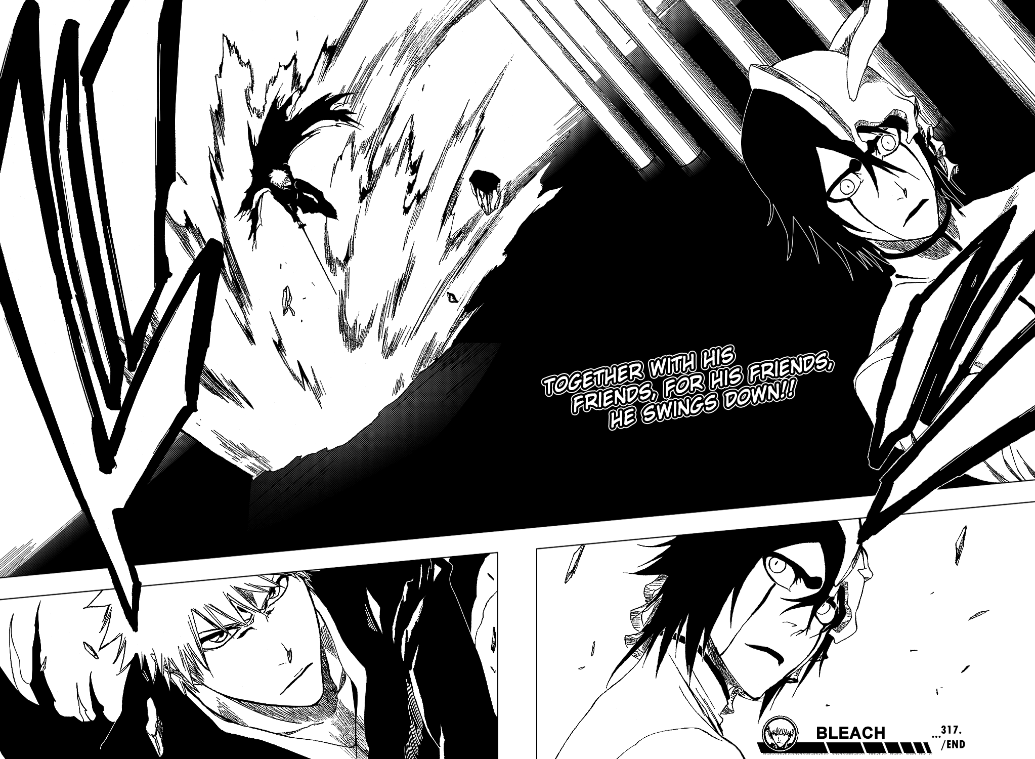 Bleach Chapter 317 page 23 - Chapter 317: Six Hearts Will Beat As One